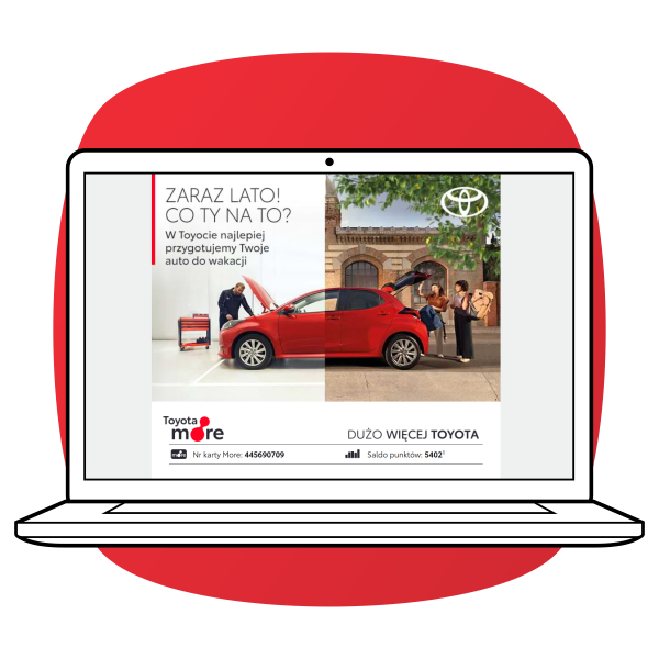 Main Banner Program lojalnościowy Toyota More: Pierwsze miejsce wśród producentów aut w Polsce