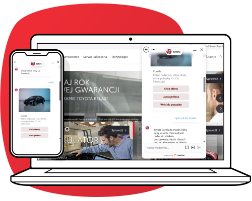 Main Banner Livechat & ChatBot: Jak Toyota zwiększyła sprzedaż automatyzując 90% konwersacji online
